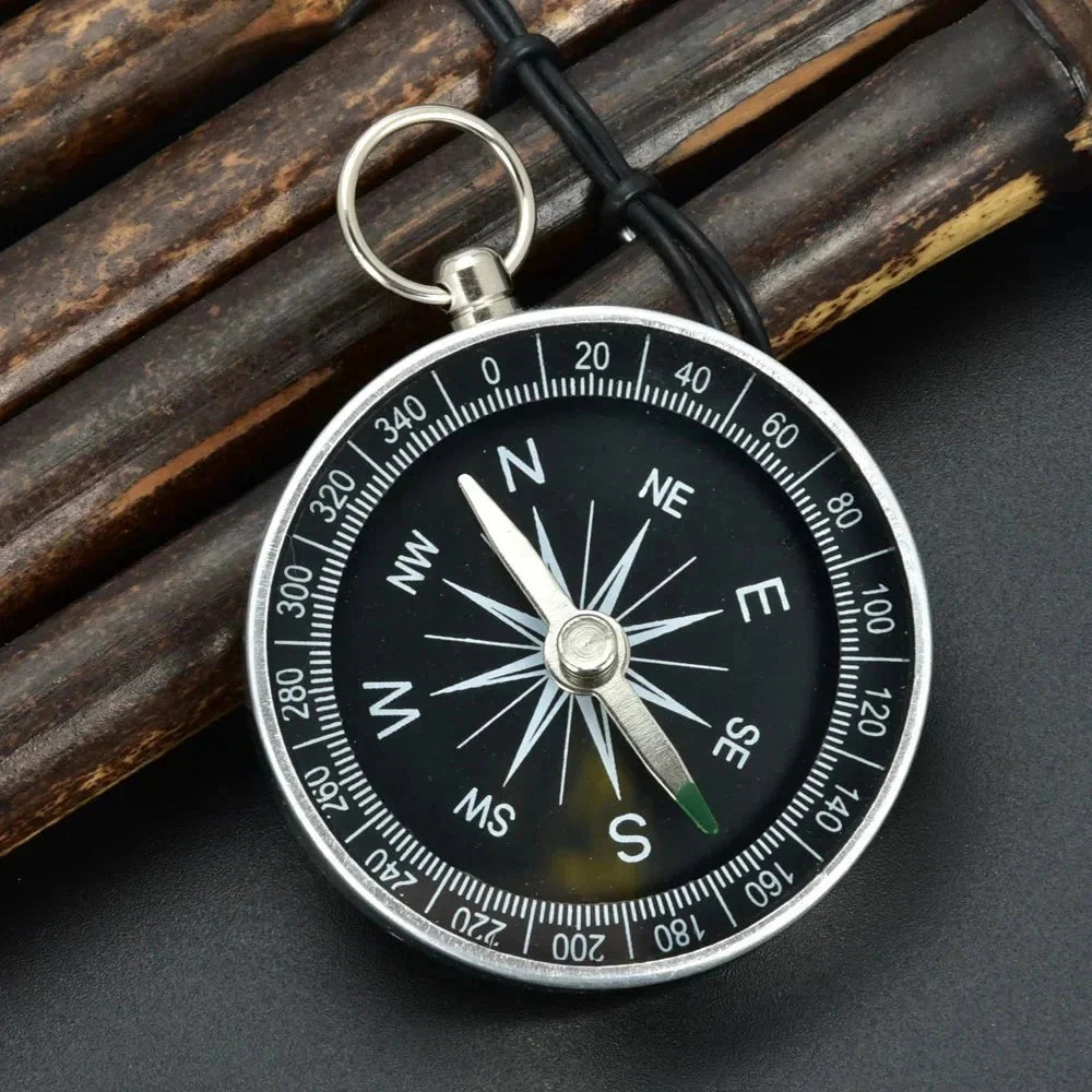 Travel-friendly Survival Keychain Compass